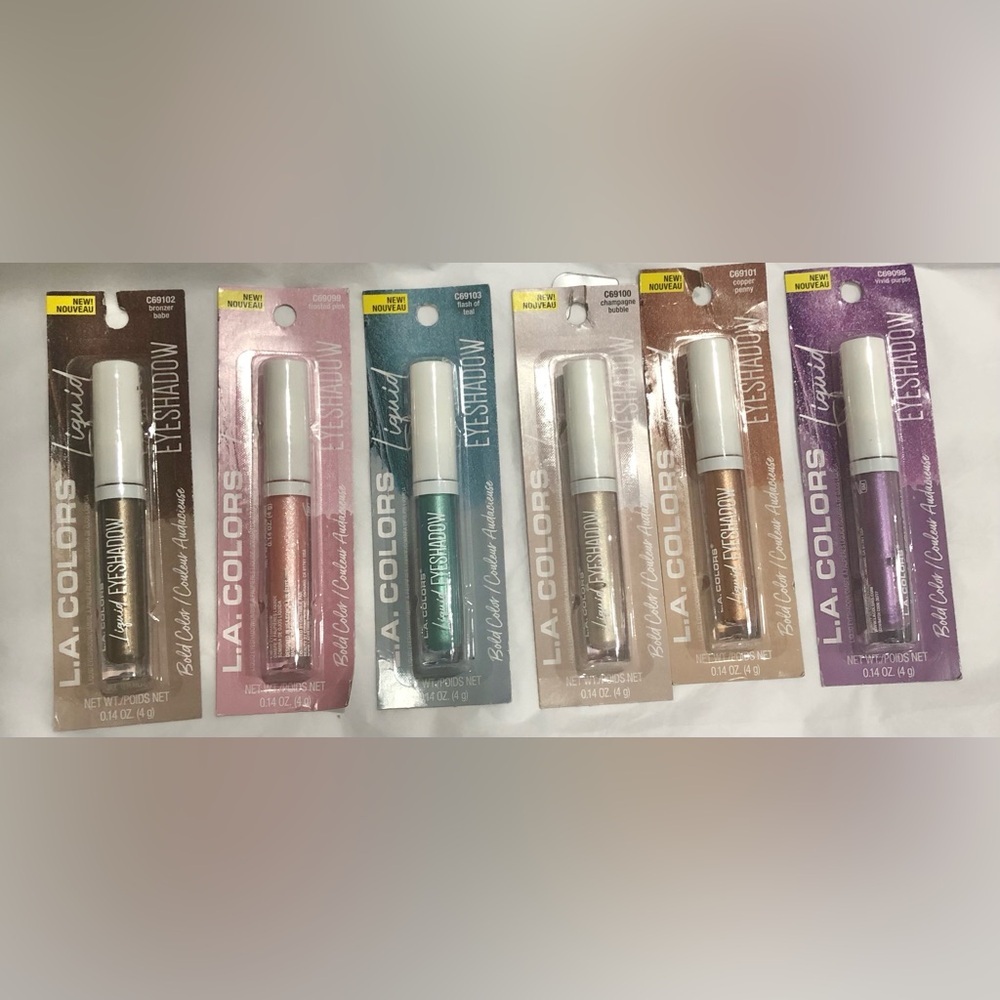3pack bold color metallic liquid eyeshadows - mix n match or FREE new